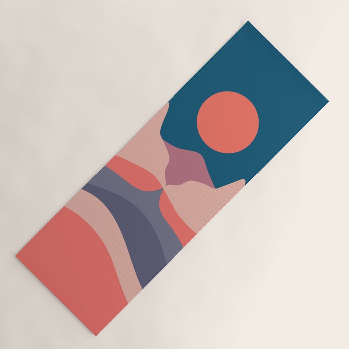 Cat Landscape 29 Yoga Mat Gallery Image 1