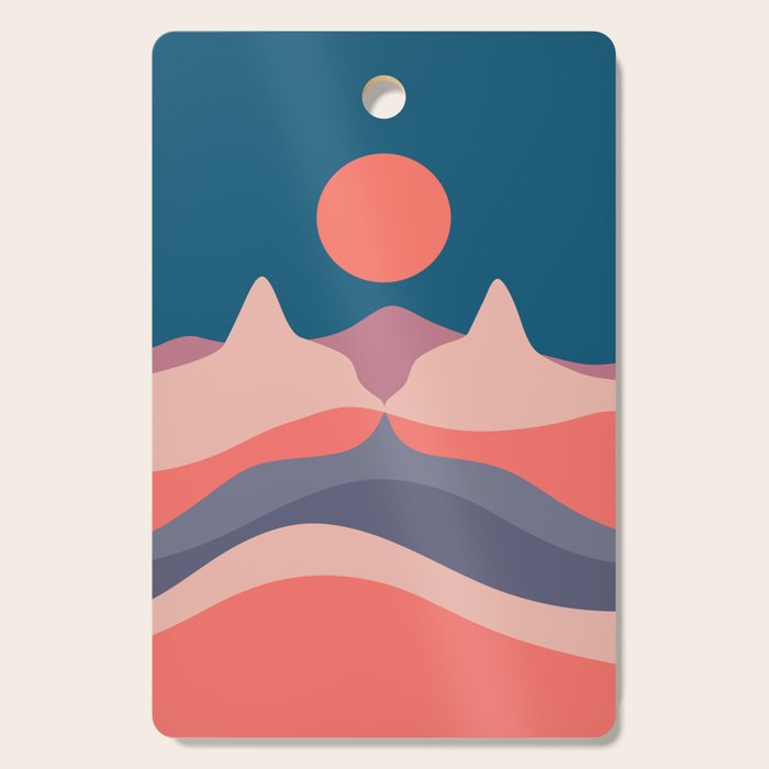 Cat Landscape 29 Cutting Board Gallery Image 1