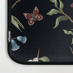 Tropical Chinoiserie Dark Peony Floral Laptop Sleeve Gallery Image 3