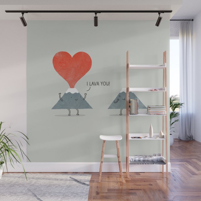 I Lava You Wall Mural Gallery Image 1