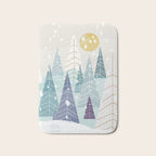 Winter Landscape Bath Mat Gallery Image 1