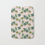 Island Dreams - Pink Bath Mat Gallery Image 1