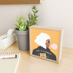 She Is Fierce Mini Art Print Gallery Image 2