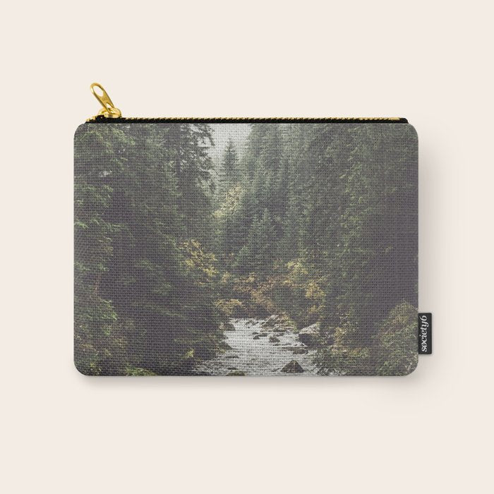 Mountain creek - Landscape and Nature Photography Carry All Pouch Gallery Image 1