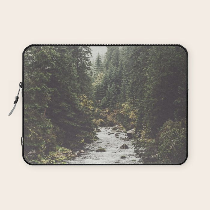 Mountain creek - Landscape and Nature Photography Laptop Sleeve Gallery Image 1