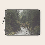 Mountain creek - Landscape and Nature Photography Laptop Sleeve Gallery Image 1