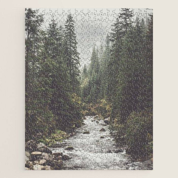 Mountain Creek - Landscape And Nature Photography Jigsaw Puzzle