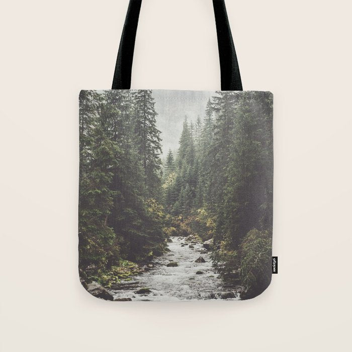 Mountain creek - Landscape and Nature Photography Tote Bag Gallery Image 1