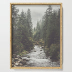 Mountain creek - Landscape and Nature Photography Serving Tray Gallery Image 1