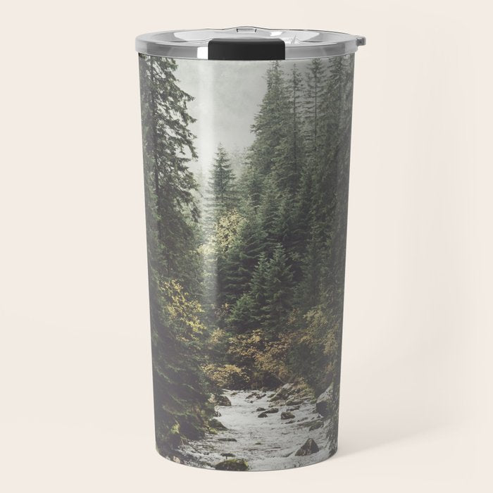 Mountain creek - Landscape and Nature Photography Travel Mug Gallery Image 1