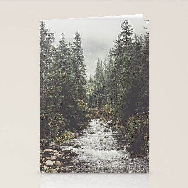 Mountain creek - Landscape and Nature Photography Stationery Card Gallery Image 1