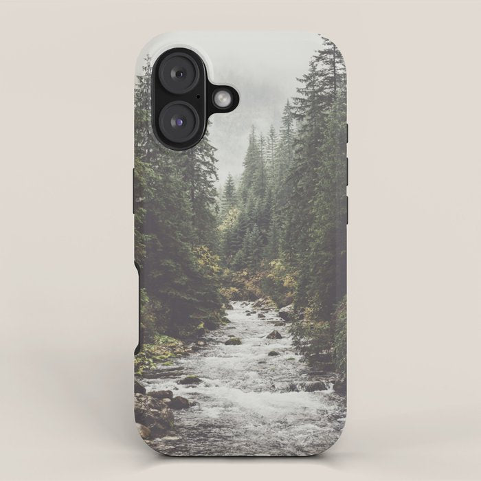 Mountain creek - Landscape and Nature Photography iPhone Case Gallery Image 1