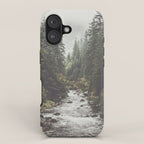 Mountain creek - Landscape and Nature Photography iPhone Case Gallery Image 1