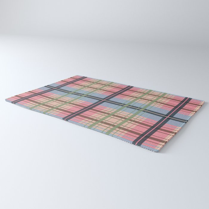 Pastel Tartan Delight Rug Gallery Image 3