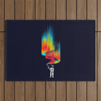 Space vandal Outdoor Rug Gallery Image 1