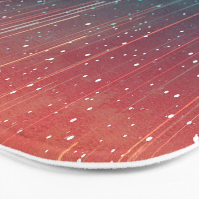 Meteor Rain (light version) Bath Mat Gallery Image 3
