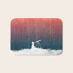 Meteor Rain (light version) Bath Mat Gallery Image 1