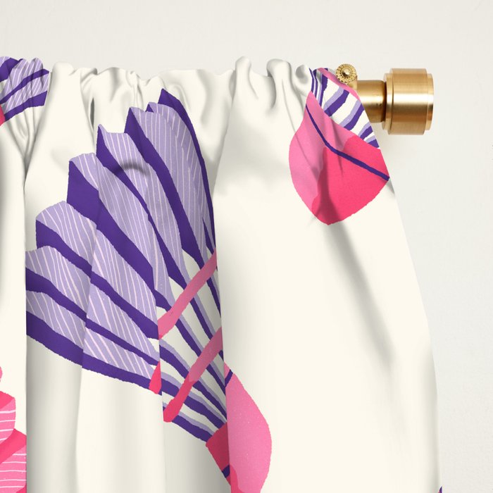 Pink and purple badminton birdies Window Curtain Gallery Image 2