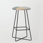 Color Block Line Abstract LXXX Stool Gallery Image 1