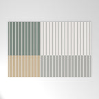 Color Block Line Abstract LXXX Welcome Mat Gallery Image 1