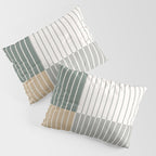 Color Block Line Abstract LXXX Pillow Sham Gallery Image 3