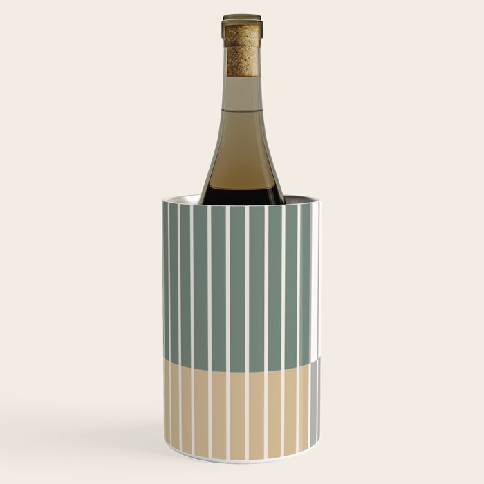 Color Block Line Abstract LXXX Wine Chiller Gallery Image 2