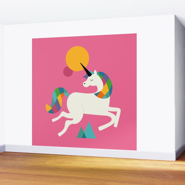 To be a unicorn Wall Mural Gallery Image 2