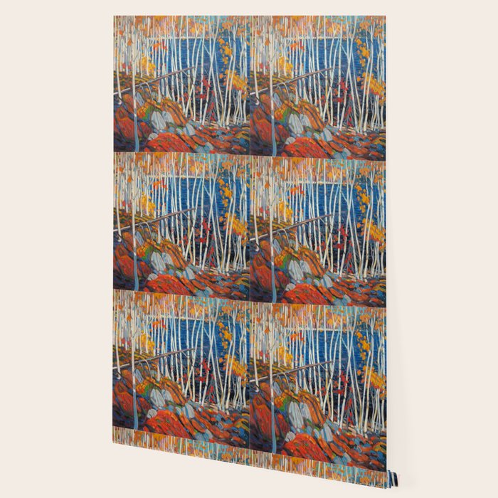 In The Northland (Group Of Seven) by Tom Thomson Canadian Landscape Art Wallpaper Gallery Image 2