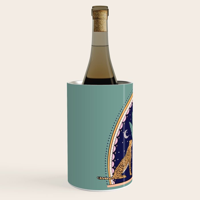 Modern cheetah couple in Middle East  Wine Chiller Gallery Image 2