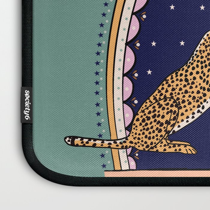 Modern cheetah couple in Middle East  Laptop Sleeve Gallery Image 3