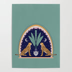 Modern cheetah couple in Middle East  Poster Gallery Image 4