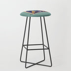 Modern cheetah couple in Middle East  Stool Gallery Image 1