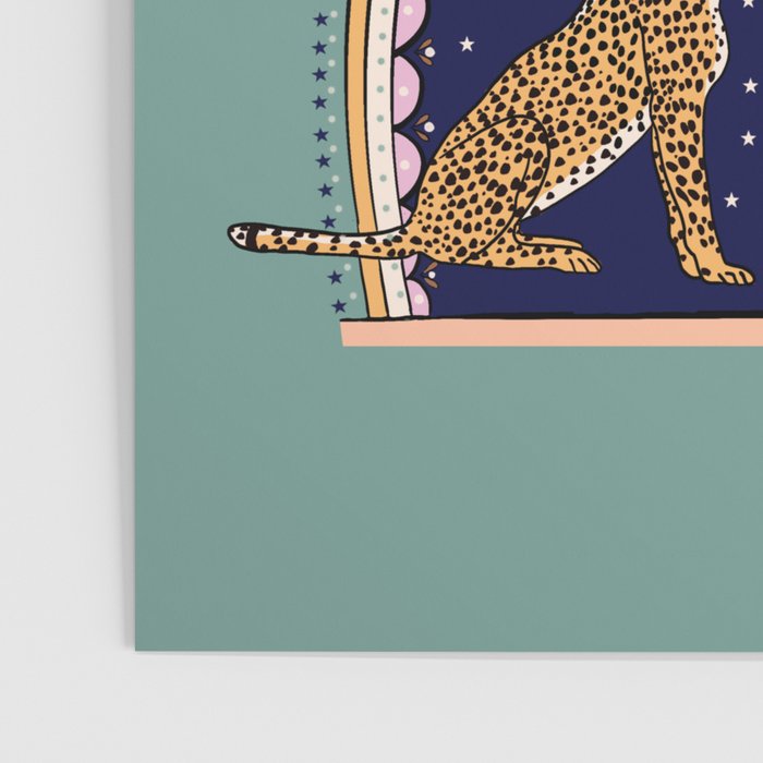 Modern cheetah couple in Middle East  Poster Gallery Image 3