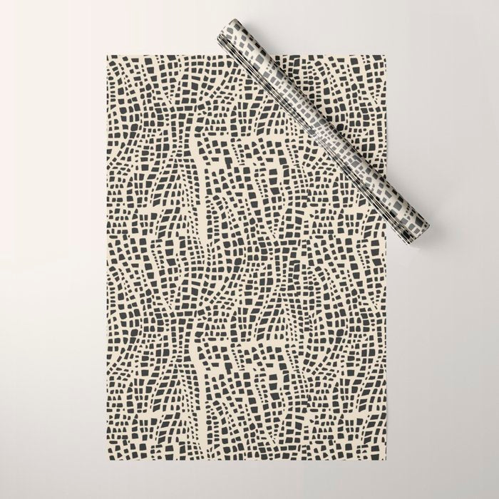 BAZAAR MAXIMA SPOTS Wrapping Paper Gallery Image 1