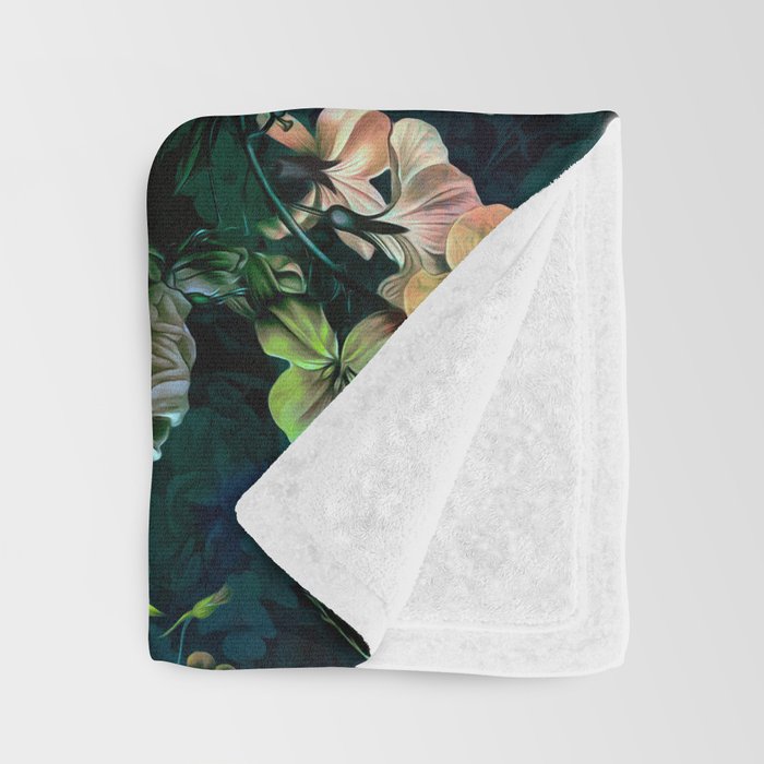 Night Garden Owls Throw Blanket Gallery Image 3