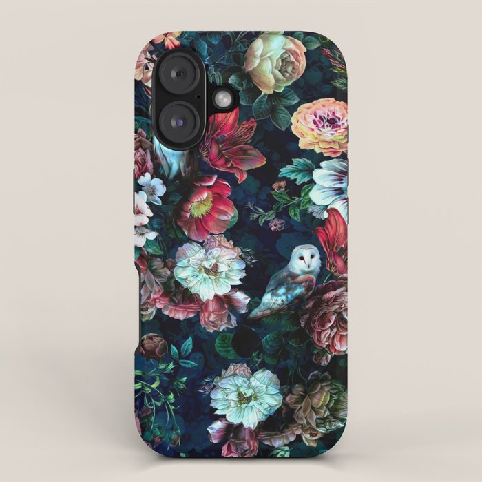 Night Garden Owls iPhone Case Gallery Image 1