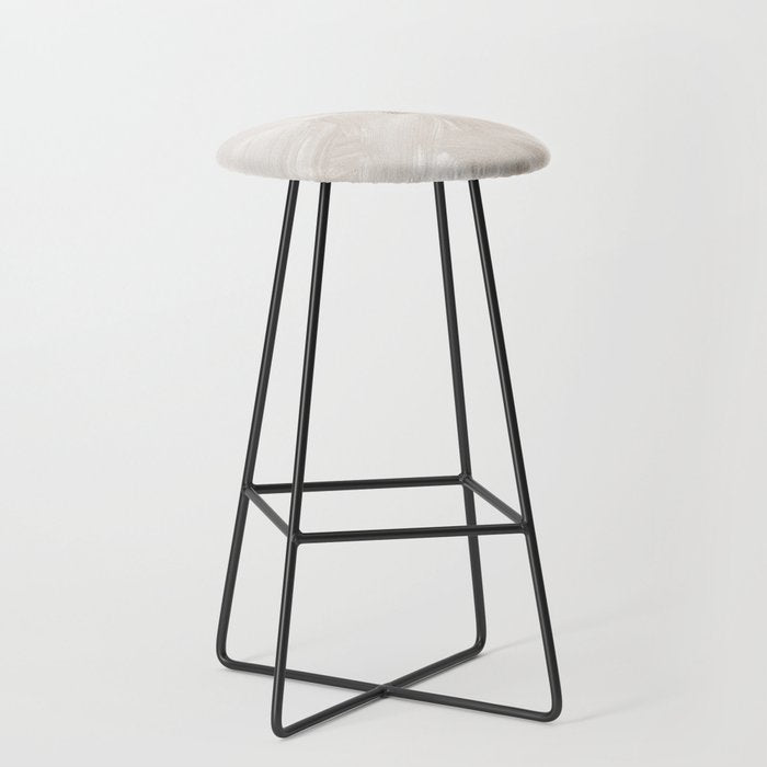 Neutral Beige Abstract, Brushstroke Art Print by Synplus Stool Gallery Image 1