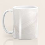 Neutral Beige Abstract, Brushstroke Art Print by Synplus Coffee Mug Gallery Image 3