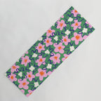Bright Floral Yoga Mat Gallery Image 1