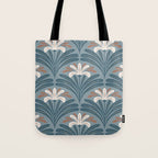 Elegant Leafy Blossoms  Tote Bag Gallery Image 1