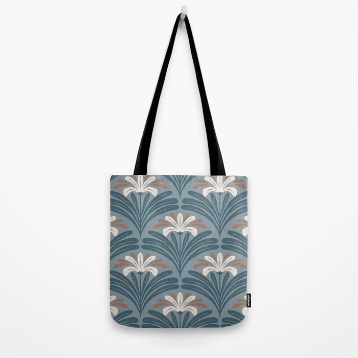Elegant Leafy Blossoms  Tote Bag Gallery Image 2