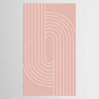 Oval Lines Abstract XXIII Tablecloth Gallery Image 2