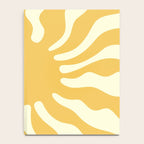 Sun Rays  \\ Vanilla Cream Beige & Lemon Cake Yellow Color Palette Notebook Gallery Image 4