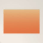 Orange Ombre Welcome Mat Gallery Image 1