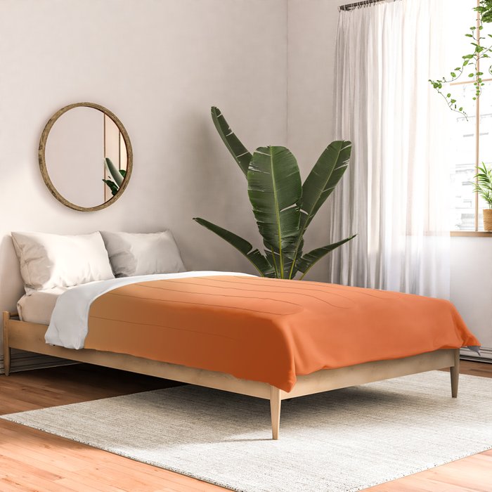 Orange Ombre Comforter Gallery Image 2