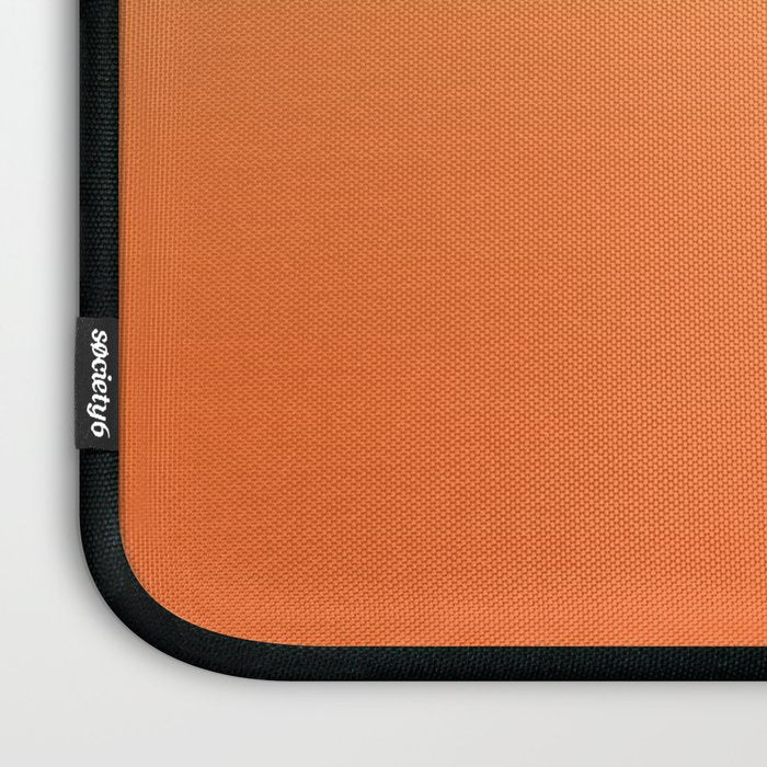 Orange Ombre Laptop Sleeve Gallery Image 3