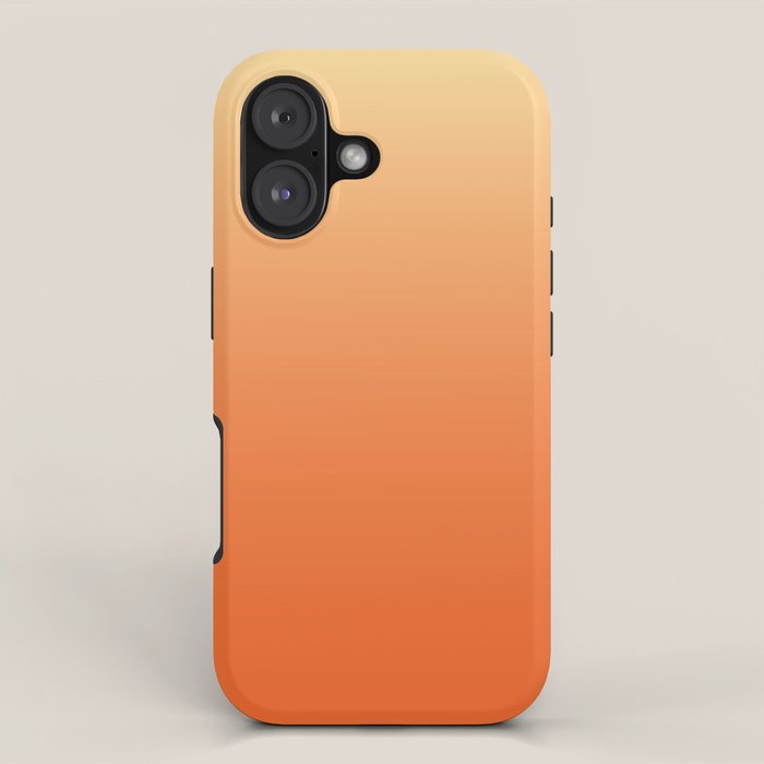 Orange Ombre iPhone Case Gallery Image 1