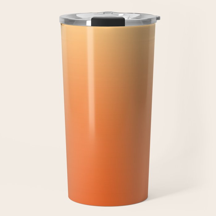 Orange Ombre Travel Mug Gallery Image 1