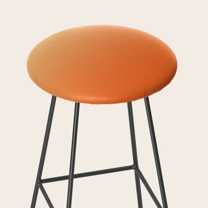 Orange Ombre Stool Gallery Image 2