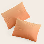 Orange Ombre Pillow Sham Gallery Image 3